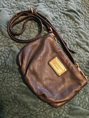 Marc by Marc Jacobs Black Leather Crossbody Bag